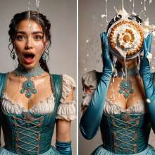 Sleazoid44: Well-dressed women, well-aimed pies
