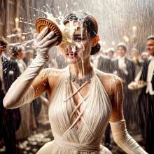Sleazoid44: Well-dressed women, well-aimed pies