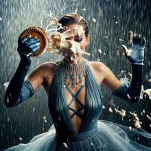 Sleazoid44: Well-dressed women, well-aimed pies