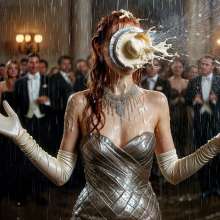 Sleazoid44: Well-dressed women, well-aimed pies