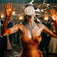Sleazoid44: Well-dressed women, well-aimed pies