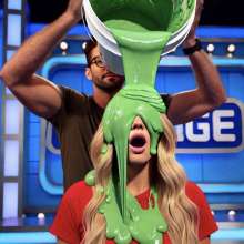 h361361: Green Slime gameshow punishment