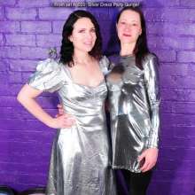 DungeonMasterOne: Honeysuckle and Lucia get gunged in silver party dresses!