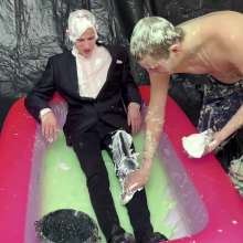 Your Wet Cat: A Lot of Slime and Pies in the Face, Guys Office Style