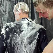 Your Wet Cat: A Lot of Slime and Pies in the Face, Guys Office Style