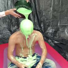 Your Wet Cat: A Lot of Slime and Pies in the Face, Guys Office Style