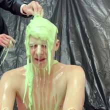 Your Wet Cat: A Lot of Slime and Pies in the Face, Guys Office Style
