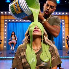 h361361: Green Slime gameshow punishment