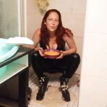 Thefetishgirl: Boot Filling, Oats, Custard and a Pie