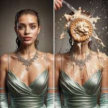 Sleazoid44: Well-dressed women, well-aimed pies