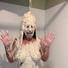 Slimed Models: Country Cutie Jenny Gets Fish Slimed Naked