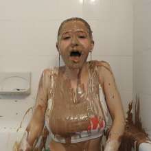 Slimed Models: Eliza Turned Into an Ice Cream Sundae