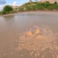 TannerQS: Femboy Sinking in Peanutbutter Clay