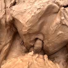 TannerQS: Femboy Sinking in Peanutbutter Clay