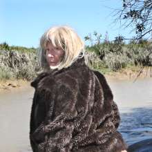 FOXY: Edwie with fur in mud