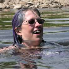 DungeonMasterOne: Lady Jennifer Gets Soaked in the River in Jeans.