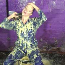 DungeonMasterOne: Lucia: Lots of Custard in Brand New Boilersuit and Wellies