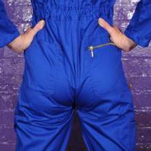 DungeonMasterOne: Lucia: Lots of Custard in Brand New Boilersuit and Wellies