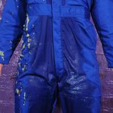DungeonMasterOne: Lucia: Lots of Custard in Brand New Boilersuit and Wellies