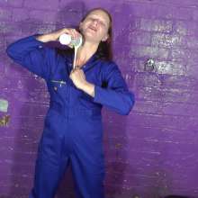 DungeonMasterOne: Lucia: Lots of Custard in Brand New Boilersuit and Wellies