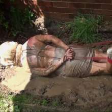 custardcouple: Muddy Bound and Tied