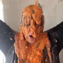 Darkabyss445: My Messy Shower Gunging