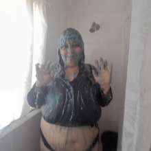 Darkabyss445: My Messy Shower Gunging