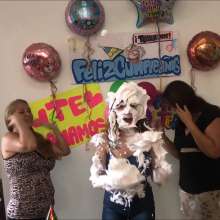 RevSlymsford: Nicolette's Elegant Birthday Soiree Becomes 3 Girl Foodfight