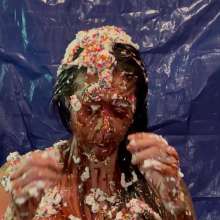 Slimed Models: Nude Lynne Gets Turned Into an Ice Cream Sundae!