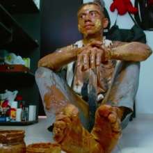 MessyGuys: Nutella + Peanut Butter+flour: Jimmy Covers Himself