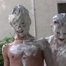 pyd2222: Pie-Sexual Plus Short Scene of Guys Getting into Thongs