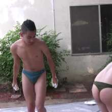 pyd2222: Pie-Sexual Plus Short Scene of Guys Getting into Thongs