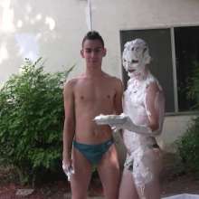 pyd2222: Pie-Sexual Plus Short Scene of Guys Getting into Thongs