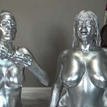 Jayce: "Silver Belles" Brooklyn and Lia Get Naughty in Mehron!
