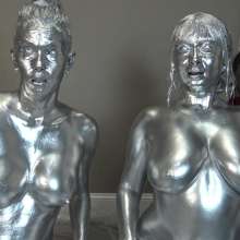 Jayce: "Silver Belles" Brooklyn and Lia Get Naughty in Mehron!