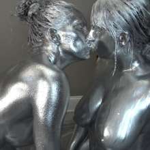 Jayce: "Silver Belles" Brooklyn and Lia Get Naughty in Mehron!