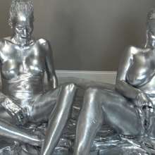 Jayce: "Silver Belles" Brooklyn and Lia Get Naughty in Mehron!