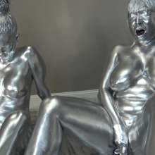 Jayce: "Silver Belles" Brooklyn and Lia Get Naughty in Mehron!