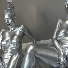 Jayce: "Silver Belles" Brooklyn and Lia Get Naughty in Mehron!