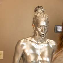 Jayce: "Silver Belles" Brooklyn and Lia Get Naughty in Mehron!