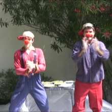 uppercrust: Slap And Sticks Birthday Show