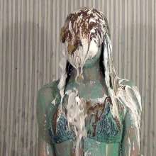 Anglefan: Ava gets slimed in a thong!
