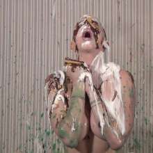 Anglefan: Kat's nude sliming