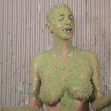 Anglefan: Kat's nude sliming