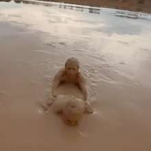 TannerQS: Tanner and Muddylynx Explore Quarry Clay :3
