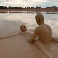 TannerQS: Tanner and Muddylynx Explore Quarry Clay :3