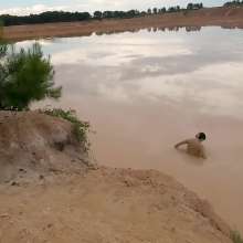 TannerQS: Tanner and Muddylynx Explore Quarry Clay :3