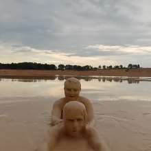 TannerQS: Tanner and Muddylynx Explore Quarry Clay :3