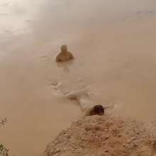 TannerQS: Tanner and Muddylynx Explore Quarry Clay :3