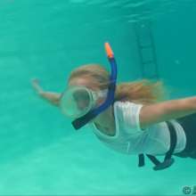 wamtec: Underwater Fashion Series--Snorkel in Clothes